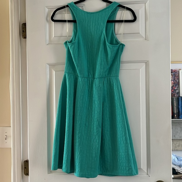 Francesca’s Teal Fit & Flare Dress - Size M - Picture 5 of 5